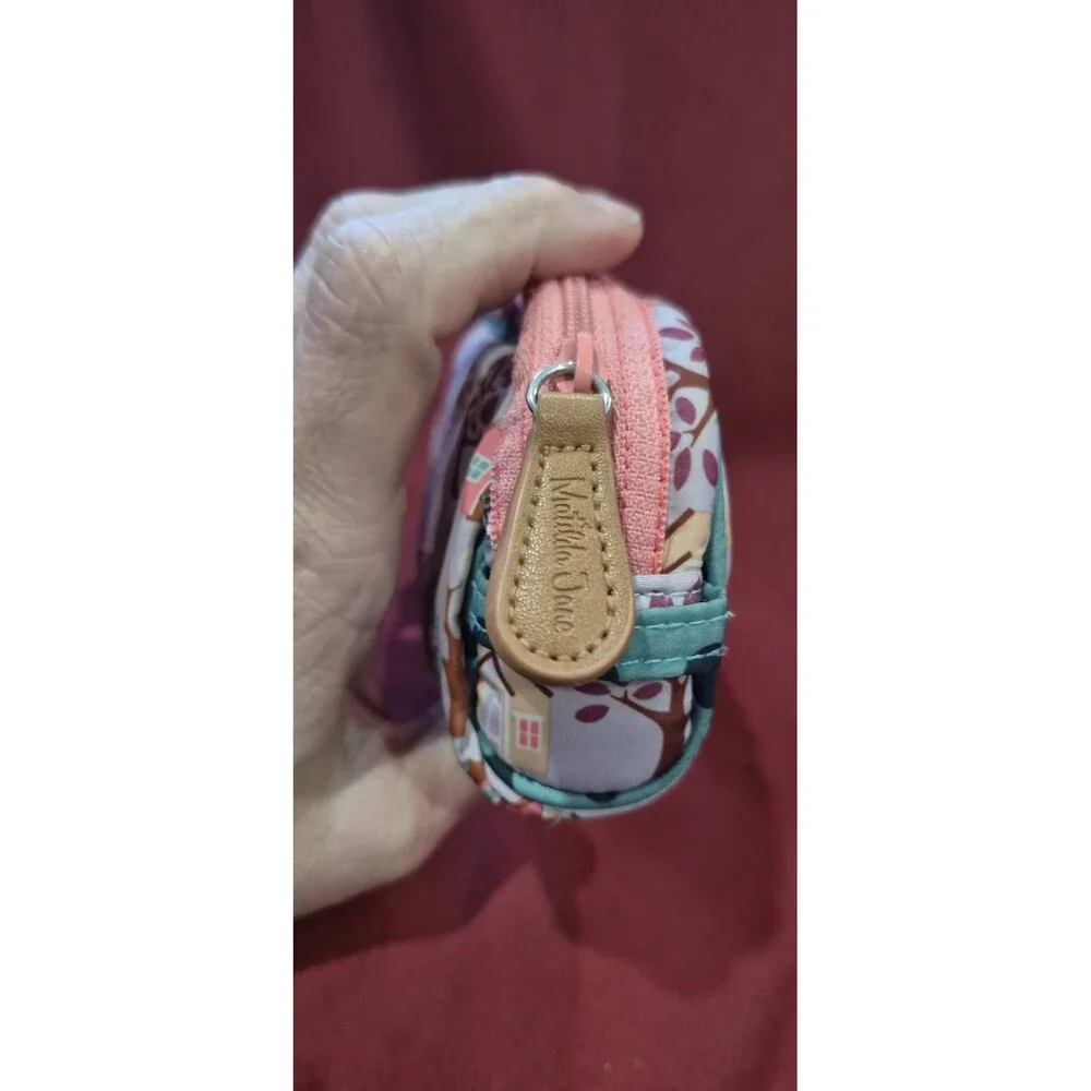 Matilda Jane Once Upon a Time School House Pencil or Cosmetic Pouch EUC